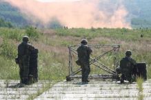 Bojové streľby strážnych jednotiek ISAF- rotácia september 2011