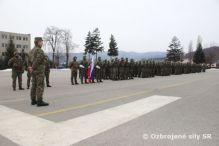 Odovzdanie a prevzatie funkcie velitea prporu rchbo PS OS SR