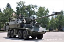 Nové samohybné húfnice ZUZANA 2 pre pozemné sily